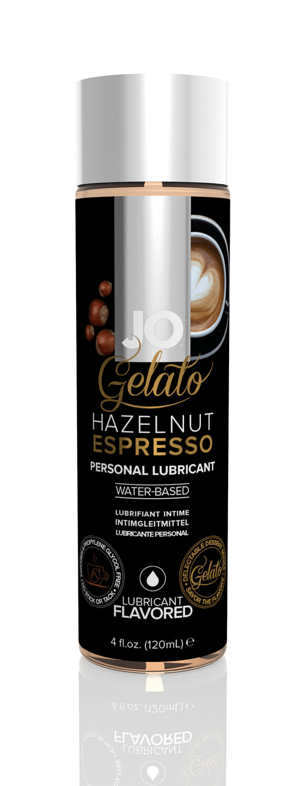 JO Gelato Hazelnut Espresso Lubricant Water-Based 4 fl oz