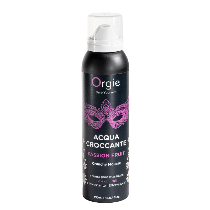Orgie Acqua Croccante Passion Fruit Crunchy Mousse 150ml Imagen principal del producto