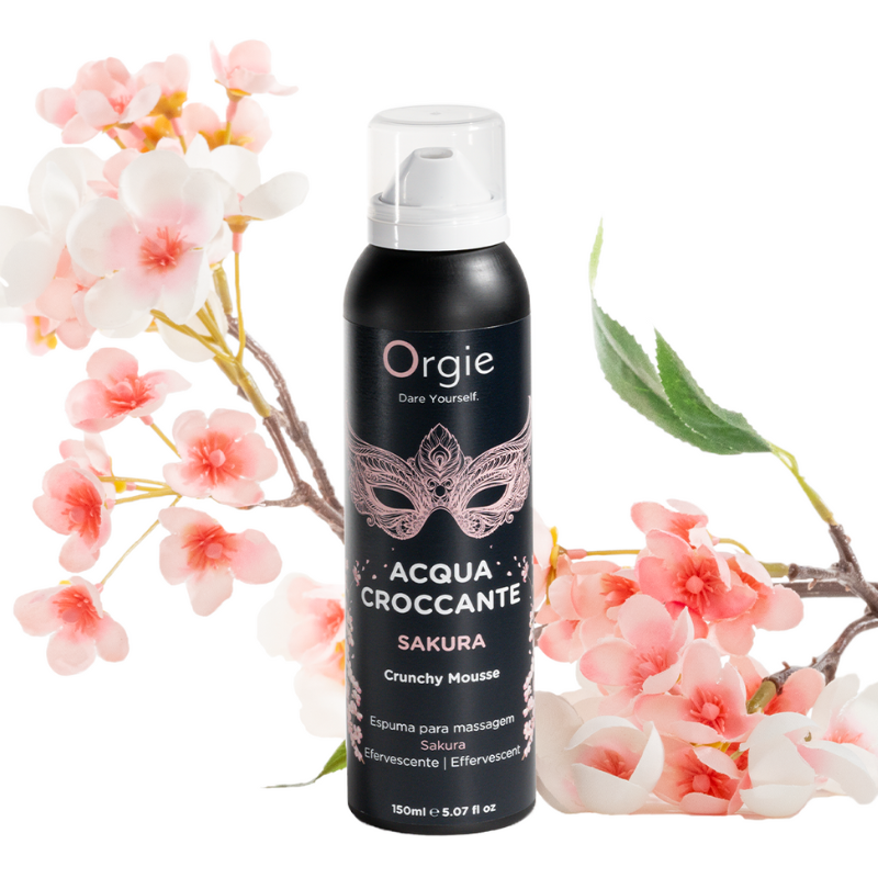 Orgie Acqua Croccante Sakura Mousse Crujiente 150ml Imagen secundaria del producto