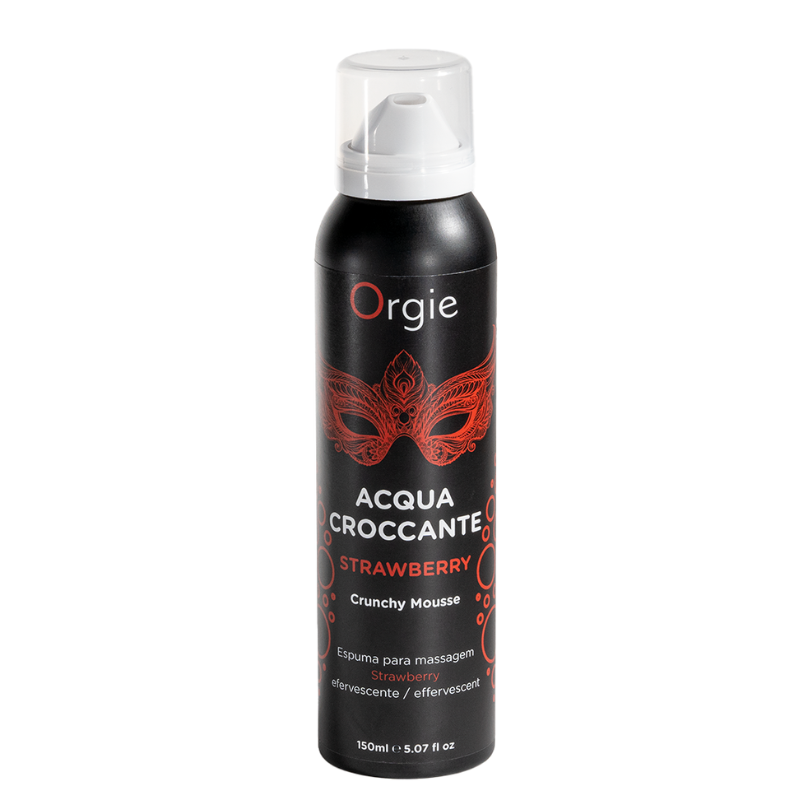 Orgie Acqua Croccante Strawberry Crunchy Mousse 150ml Imagen principal del producto