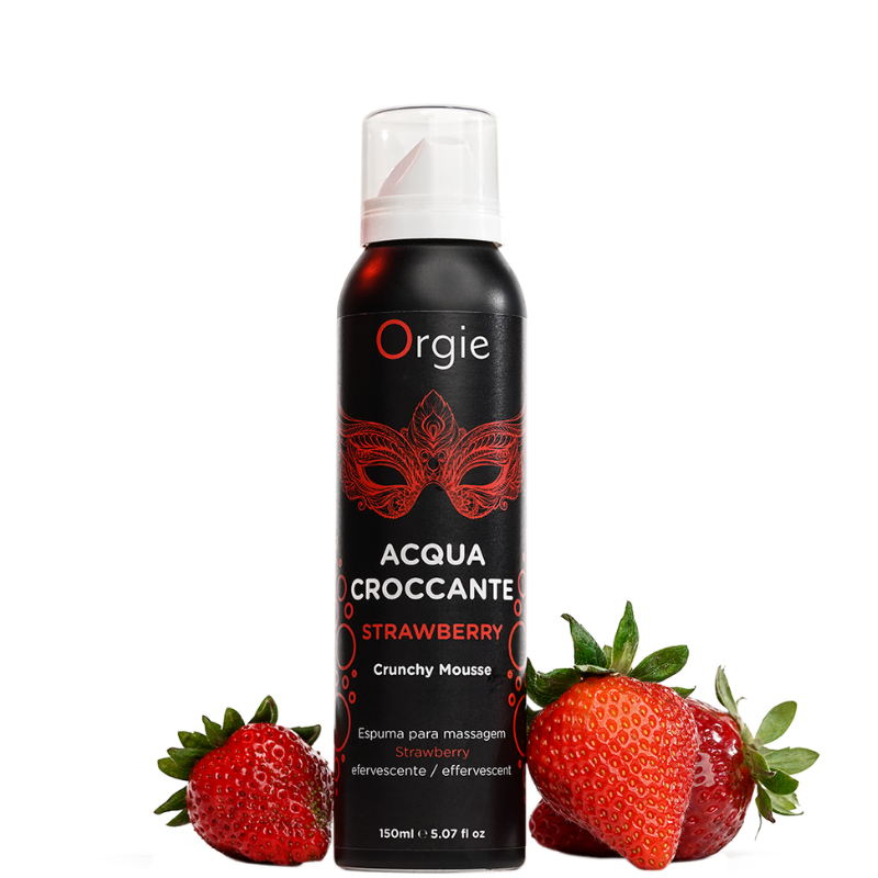 Orgie Acqua Croccante Fresa Mousse Crujiente 150ml Imagen secundaria del producto