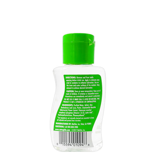 Astroglide Natural 2.5 fl.oz / 73.9 ml back
