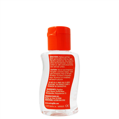 Astroglide Warming Liquid 2.5 fl.oz / 73.9 ml back