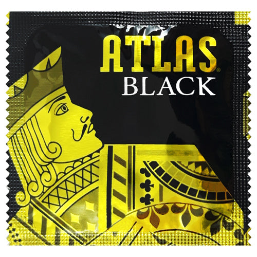 Atlas Black condom Imagen principal del producto