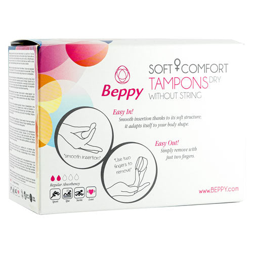 Tampones Beppy Soft Comfort DRY, paquete de 8 Imagen secundaria del producto