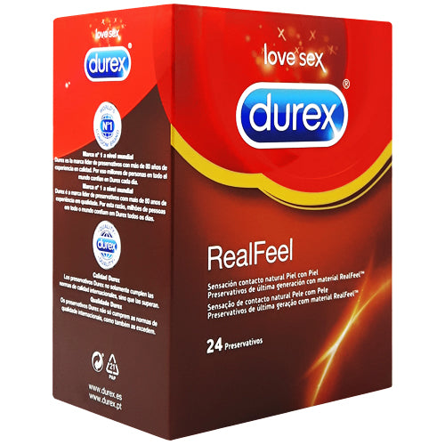 Durex RealFeel Condoms 24PCS Box
