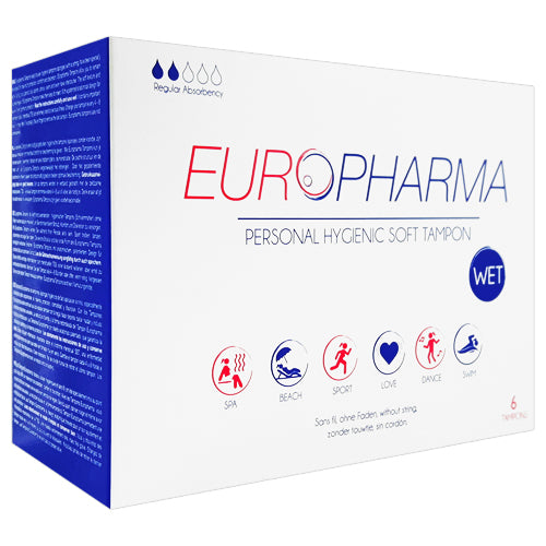 Europharma Tampons WET Box 6 Imagen principal del producto