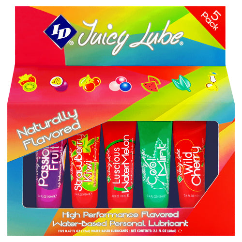 ID Juicy 5-Pack Sampler lubes