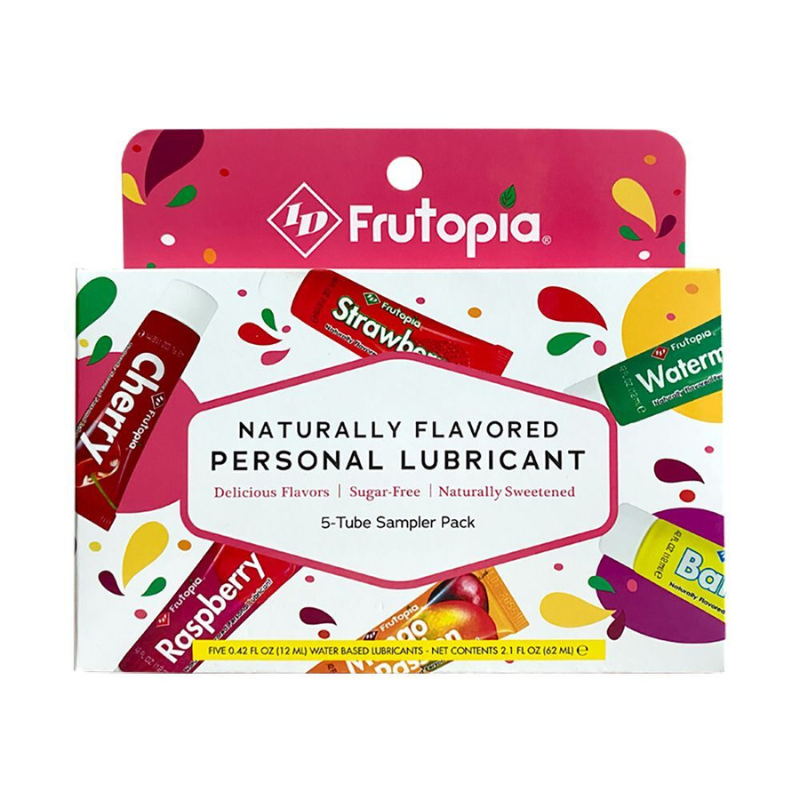 ID Frutopia Assorted Sampler Pack 5x12ml. MANG, STRAWBERRY, CHERRY, RASPBERRY, WATERMELON Imagen principal del producto