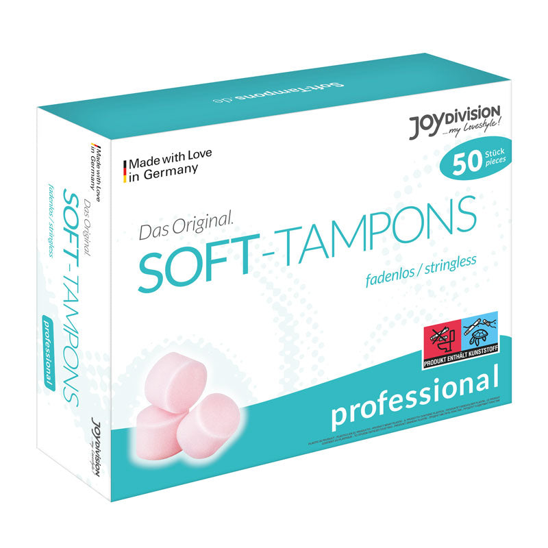 JoyDivision Professional Soft-Tampons Box 50 Imagen principal del producto