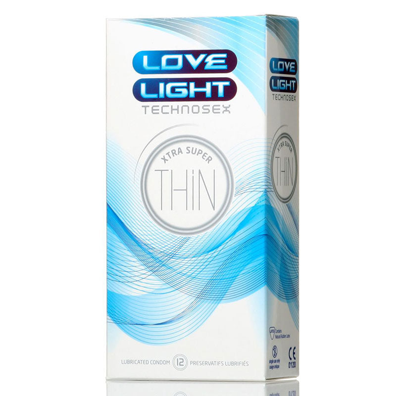 Love Light Xtra Super Thin Box 12 | WorldCondoms Imagen principal del producto