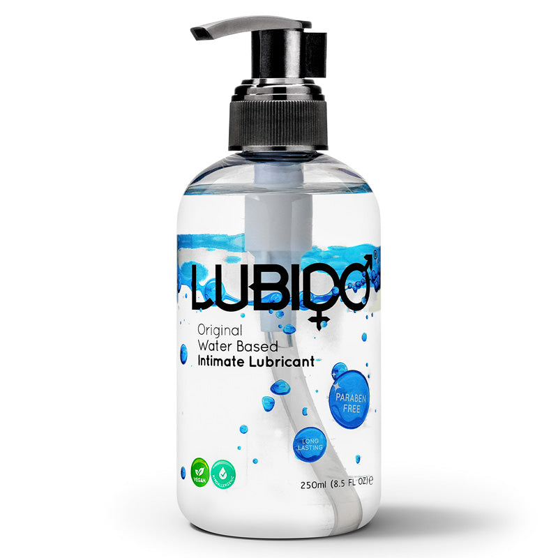 Lubido Original Water Based Intimate Lubricant 250ml Paraben Free Long Lasting