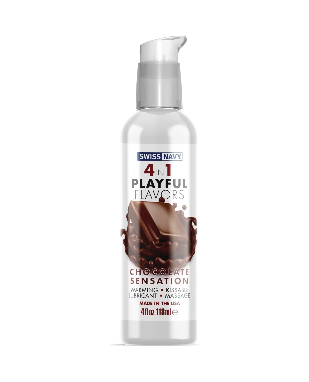 Swiss Navy 4in1 Sensación de chocolate Imagen secundaria del producto
