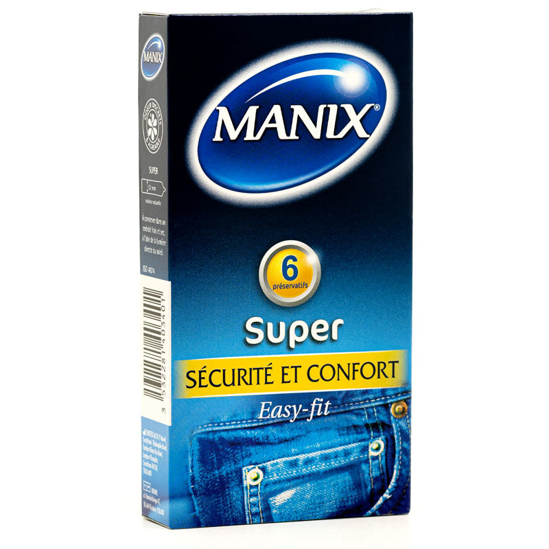 Mates Super Easy-fit Condoms Box 6 Front | WorldCondoms Imagen principal del producto