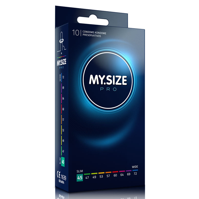My.Size PRO 45mm Condoms Box 10 | WorldCondoms Imagen principal del producto