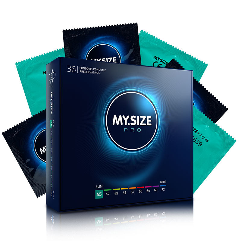 My.Size PRO 45mm Condoms Box 36 | WorldCondoms Imagen principal del producto
