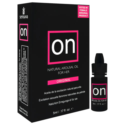 Sensuva ON Natural Arousal Oil for Her 5ml Imagen principal del producto