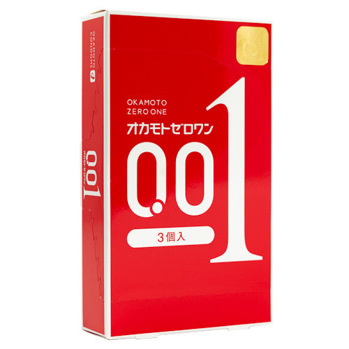 Okamoto 001 Condoms 3 Box | WorldCondoms Imagen principal del producto
