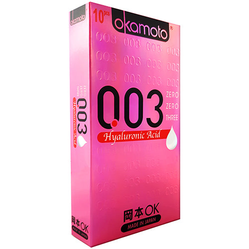 Okamoto 003 Hyaluronic Box 10 Imagen principal del producto