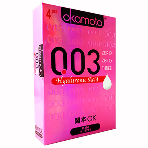 Okamoto 003 Hyaluronic Box 4 Imagen principal del producto