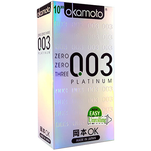 Okamoto 003 Platinum Box 10 Imagen principal del producto
