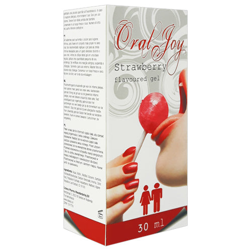 Cobeco Oral Joy Strawberry flavored gel 30ml