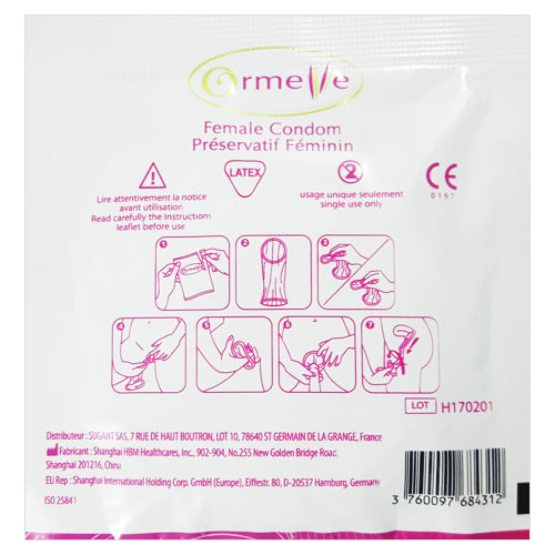 10 preservativos femeninos Ormelle Imagen secundaria del producto