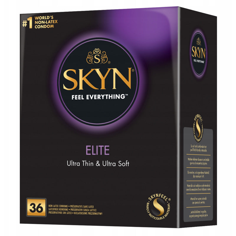 SKYN Elite Ultra Thin & Ultra Soft Condoms Box 36 Imagen principal del producto
