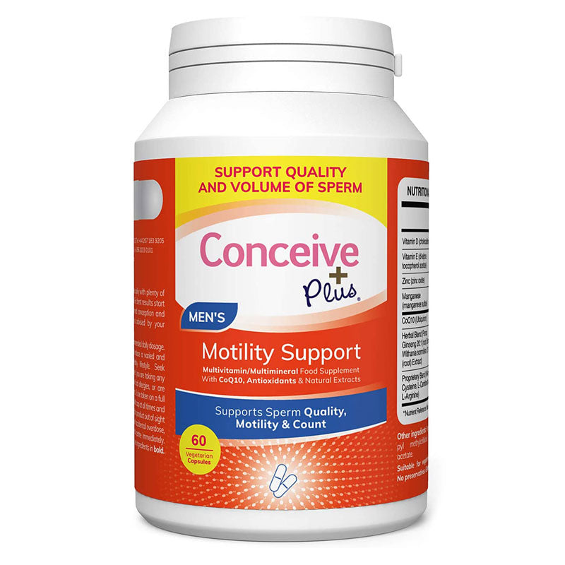 Sasmar Conceive Plus Men's Motility Support 60 caps | WorldCondoms Imagen principal del producto