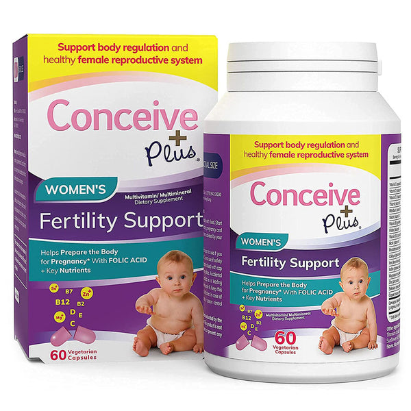 Sasmar Conceive Plus Women's Fertility Support 60 caps | WorldCondoms