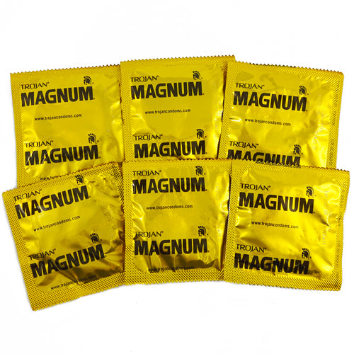 trojan magnum condoms 12 PCS