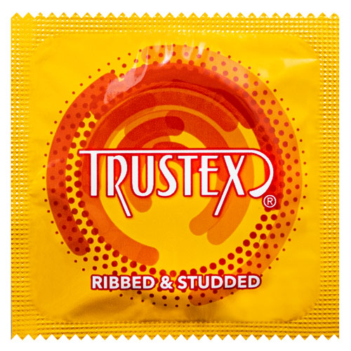 Trustex Ribbed & Studded  Condoms | WorldCondoms Imagen principal del producto