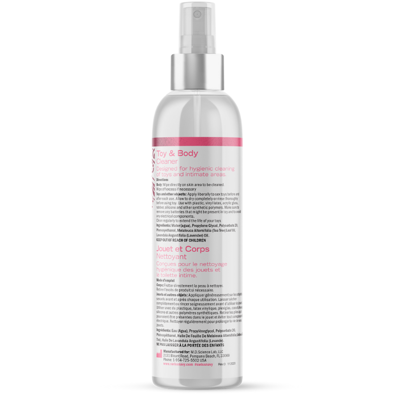 Swiss Navy Desire Limpiador de juguetes y cuerpo Imagen secundaria del producto