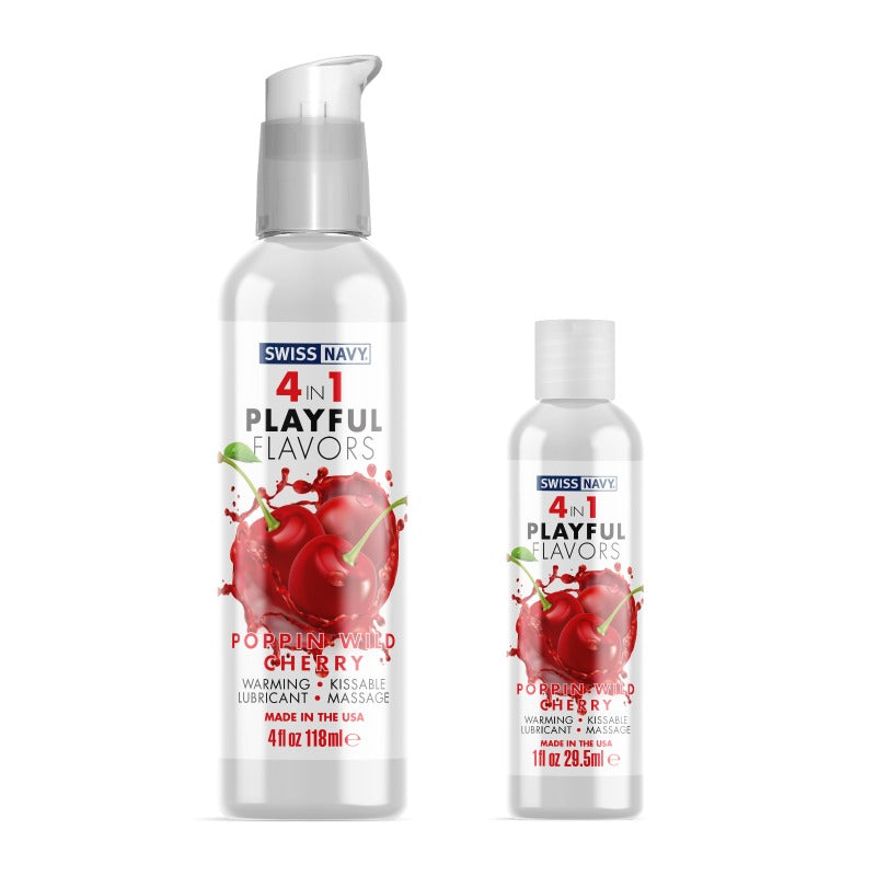 Swiss Navy 4in1 Cereza silvestre explosiva Imagen principal del producto
