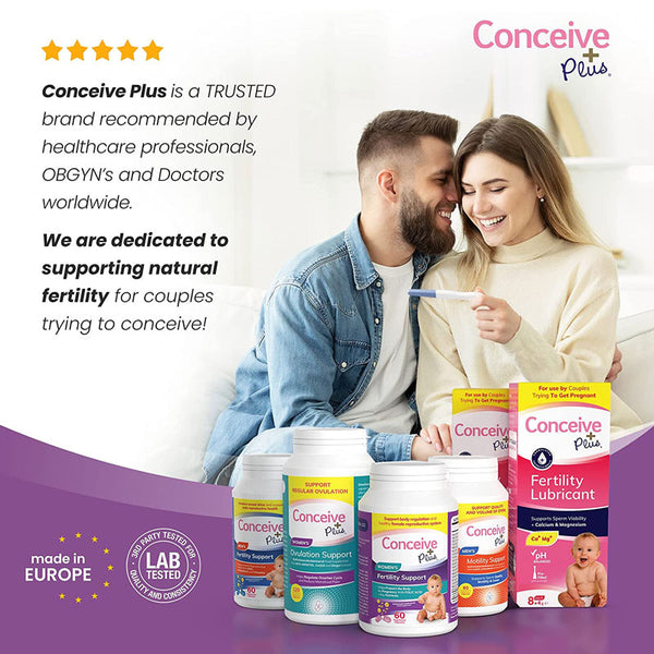 Sasmar Conceive Plus Men's Motility Support 60 caps | WorldCondoms