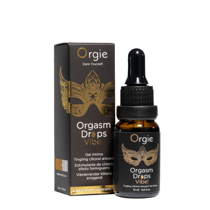 Orgie Orgasm Drops Vibe! Tingling Clitoral Arousal 15ml Imagen principal del producto