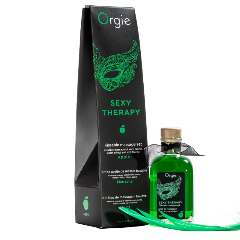 Orgie Sexy Therapy Massage Kit Apple 100ml Imagen principal del producto