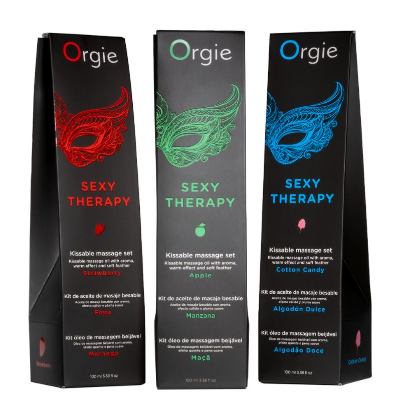 Orgie Sexy Therapy Massage Kit Cotton Candy 100ml
