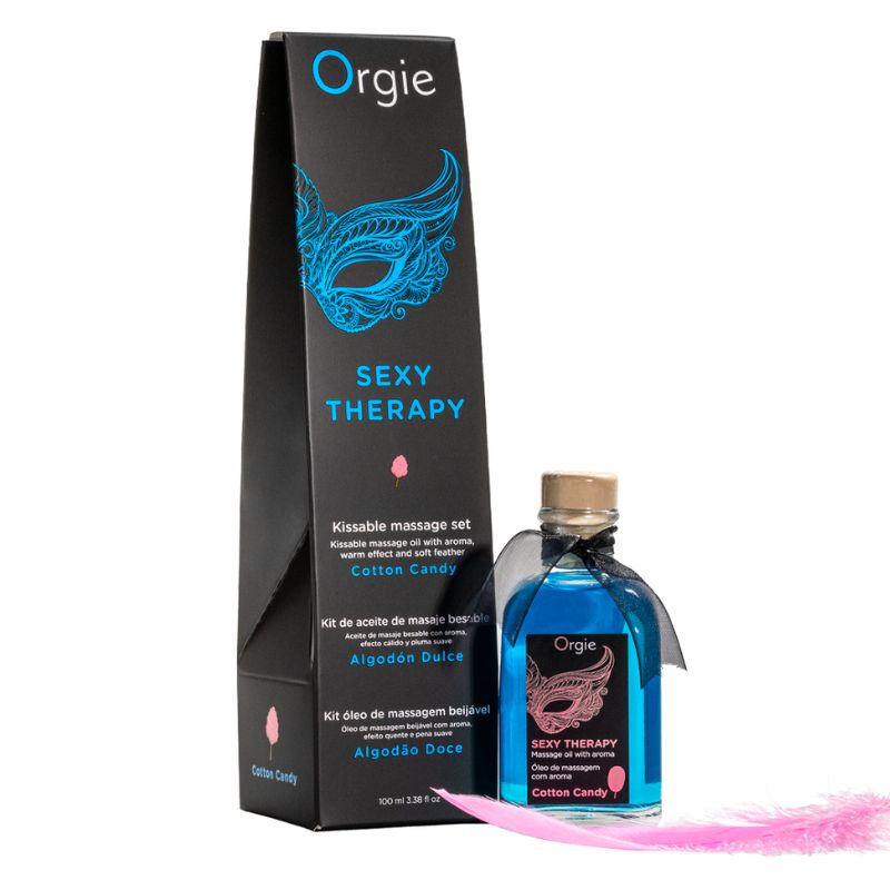 Orgie Sexy Therapy Massage Kit Cotton Candy 100ml Imagen principal del producto