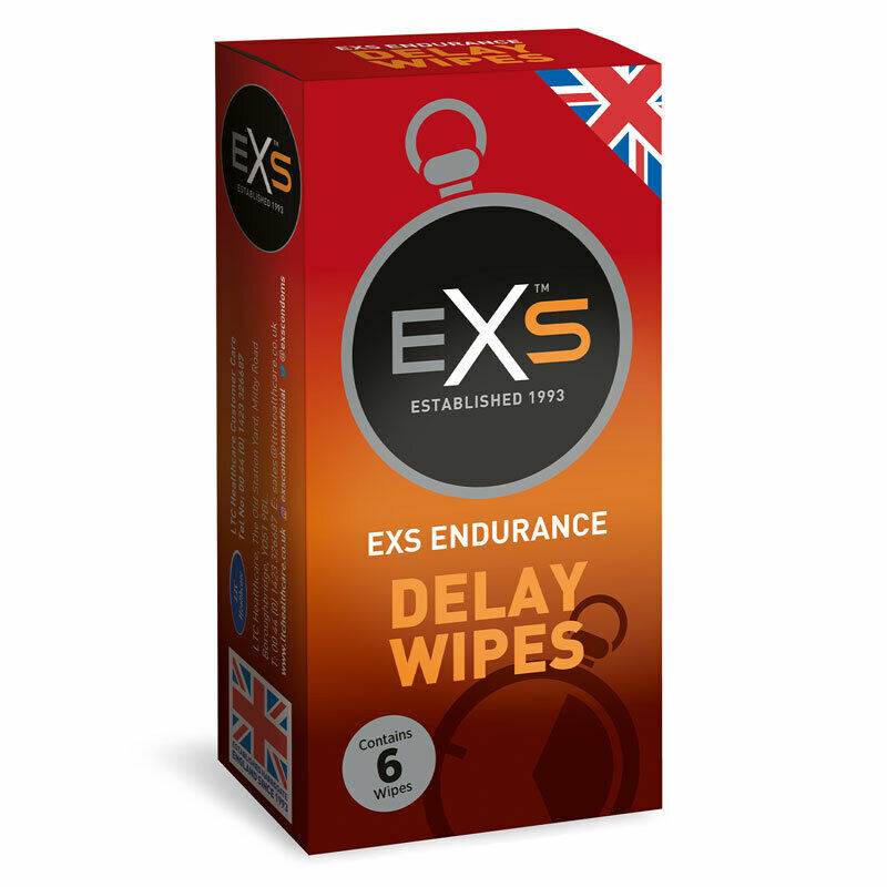 EXS Endurance Delay Wipes Imagen principal del producto